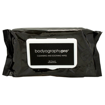 Cleansing and Soothing Wipes by Bodyography for Women - 50 Count Wipes