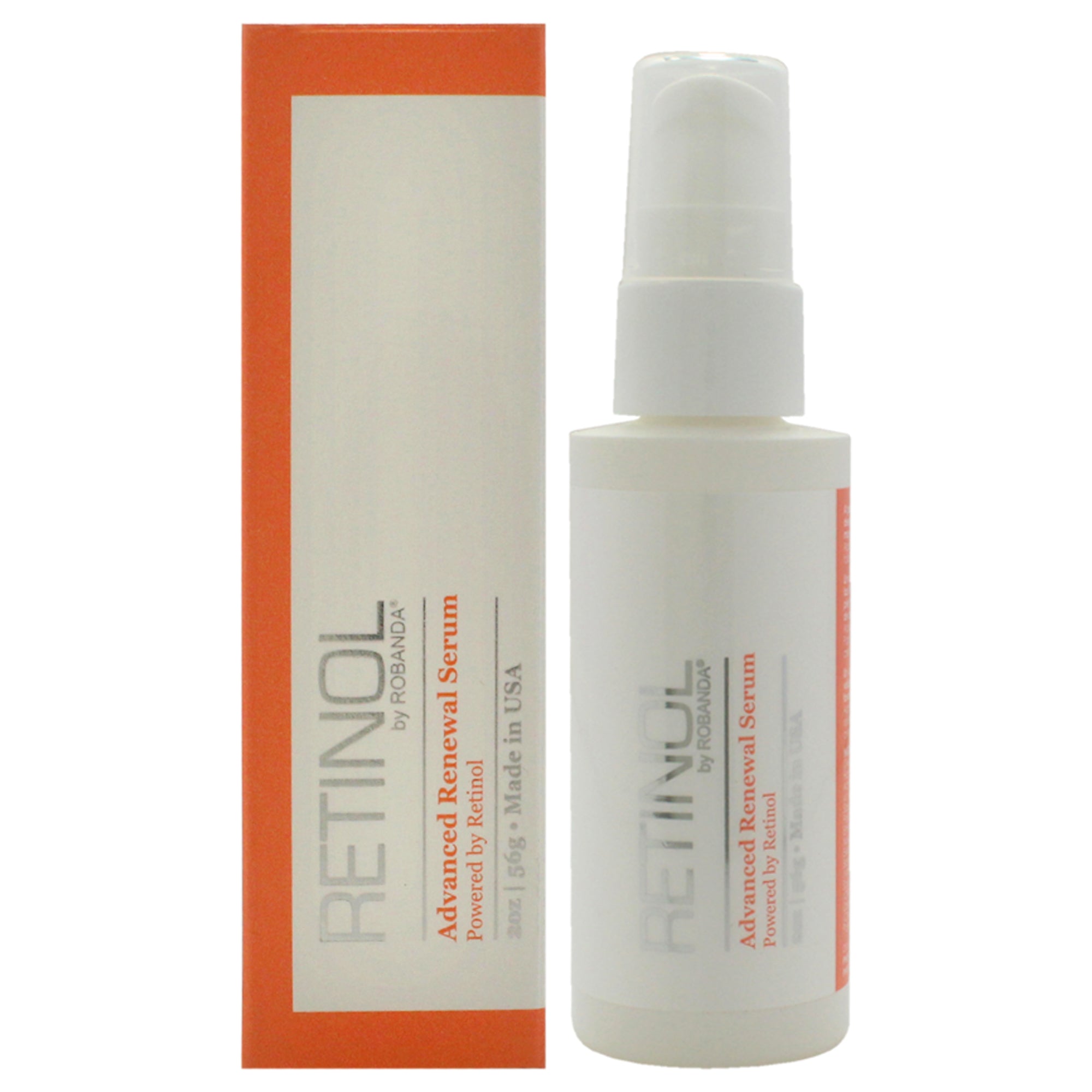 Retinol Advanced Renewal Serum by Robanda for Women - 2 oz Serum