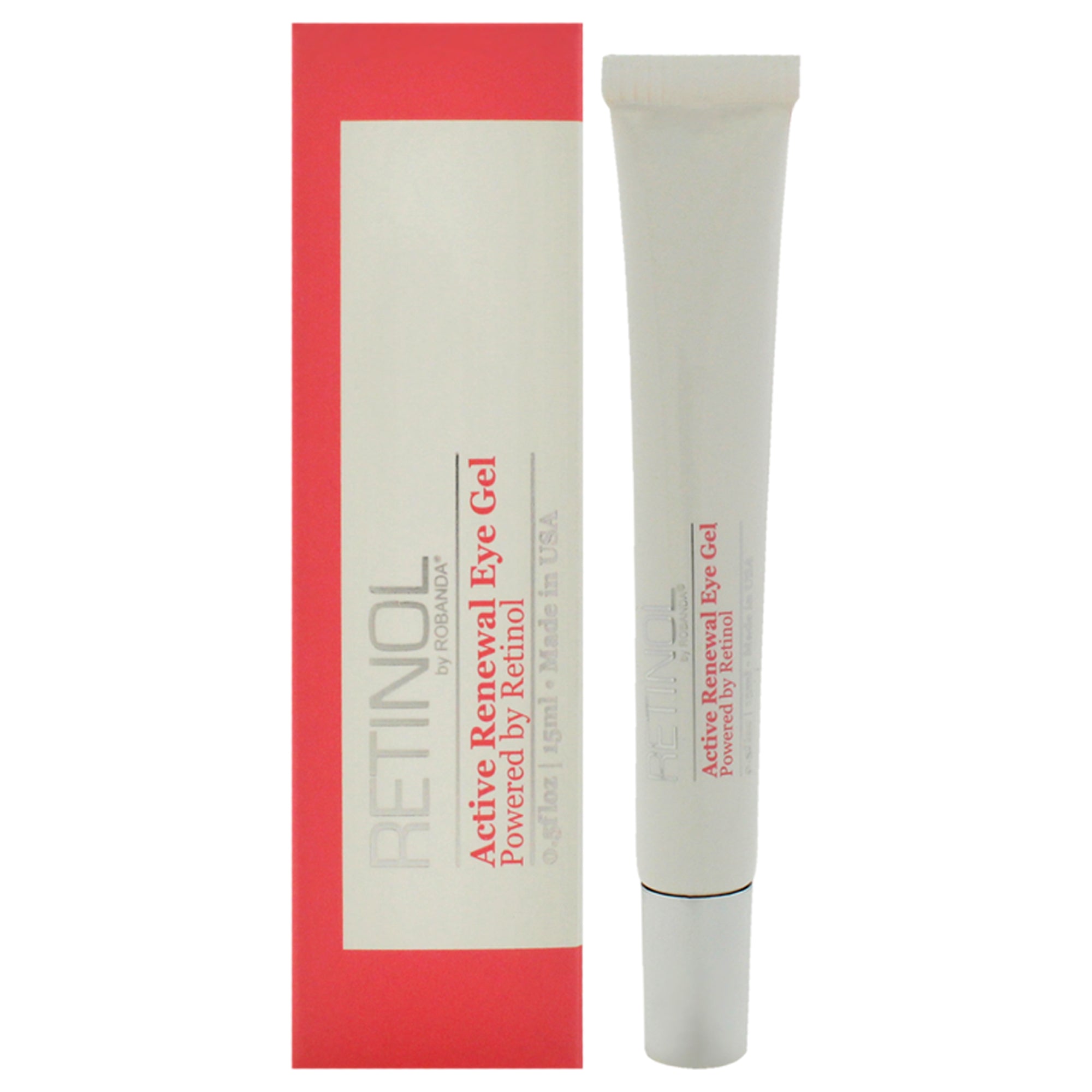 Retinol Active Renewal Eye Gel by Robanda for Women - 0.5 oz Gel