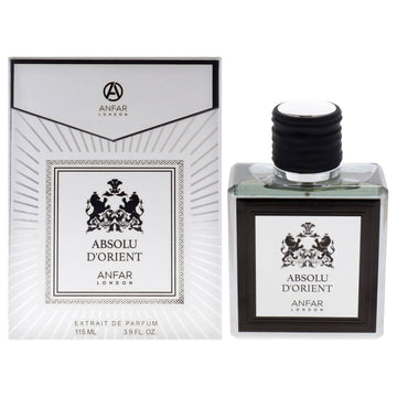 Absolu DOrient by Anfar for Men - 3.9 oz Extrait De Parfum Spray