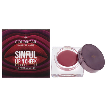 Sinful Lip N Cheek Mousse Tint - 002 Bubbelgum by Colorbar for Women - 0.14 oz Makeup