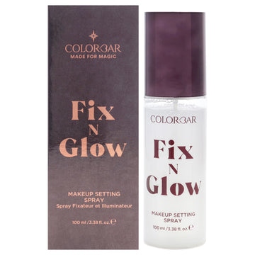 Fix N Glow by Colorbar for Women - 3.38 oz Spray