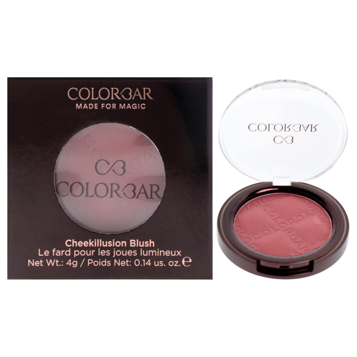 Cheekillusion Blush - 016 Sweet Scarlet by Colorbar for Women - 0.14 oz Blush