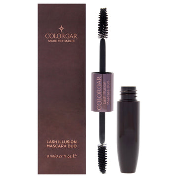 Lash Illussion Mascara Duo - Black by Colorbar for Women - 0.27 oz Mascara