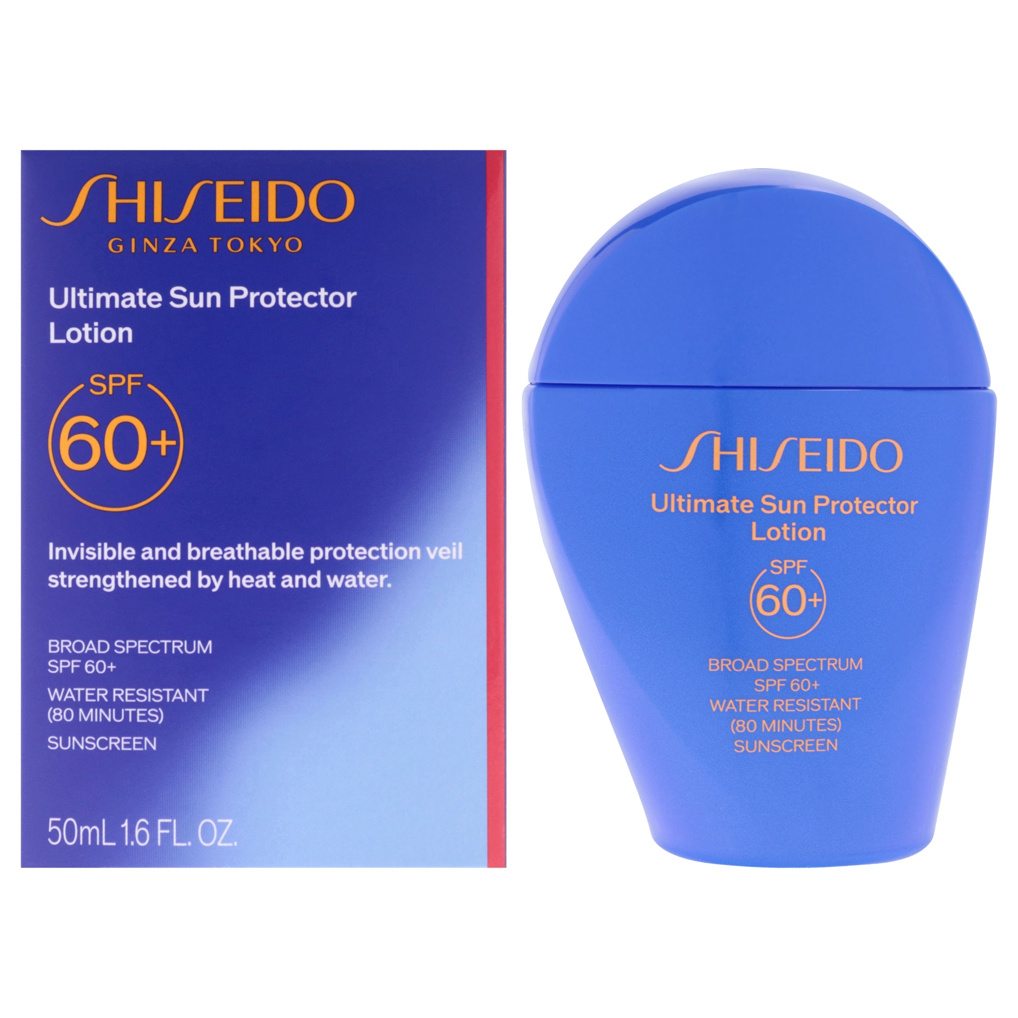 Ultimate Sun Protector Lotion SPF 60 Plus by Shiseido for Women - 1.6 oz Sunscreen