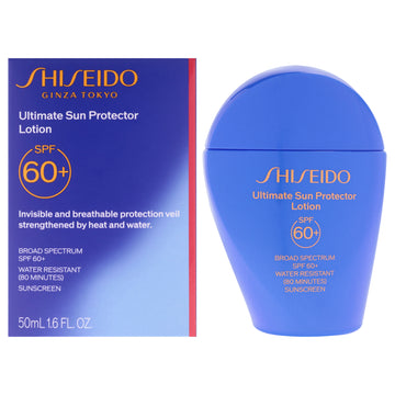 Ultimate Sun Protector Lotion SPF 60 Plus by Shiseido for Women - 1.6 oz Sunscreen