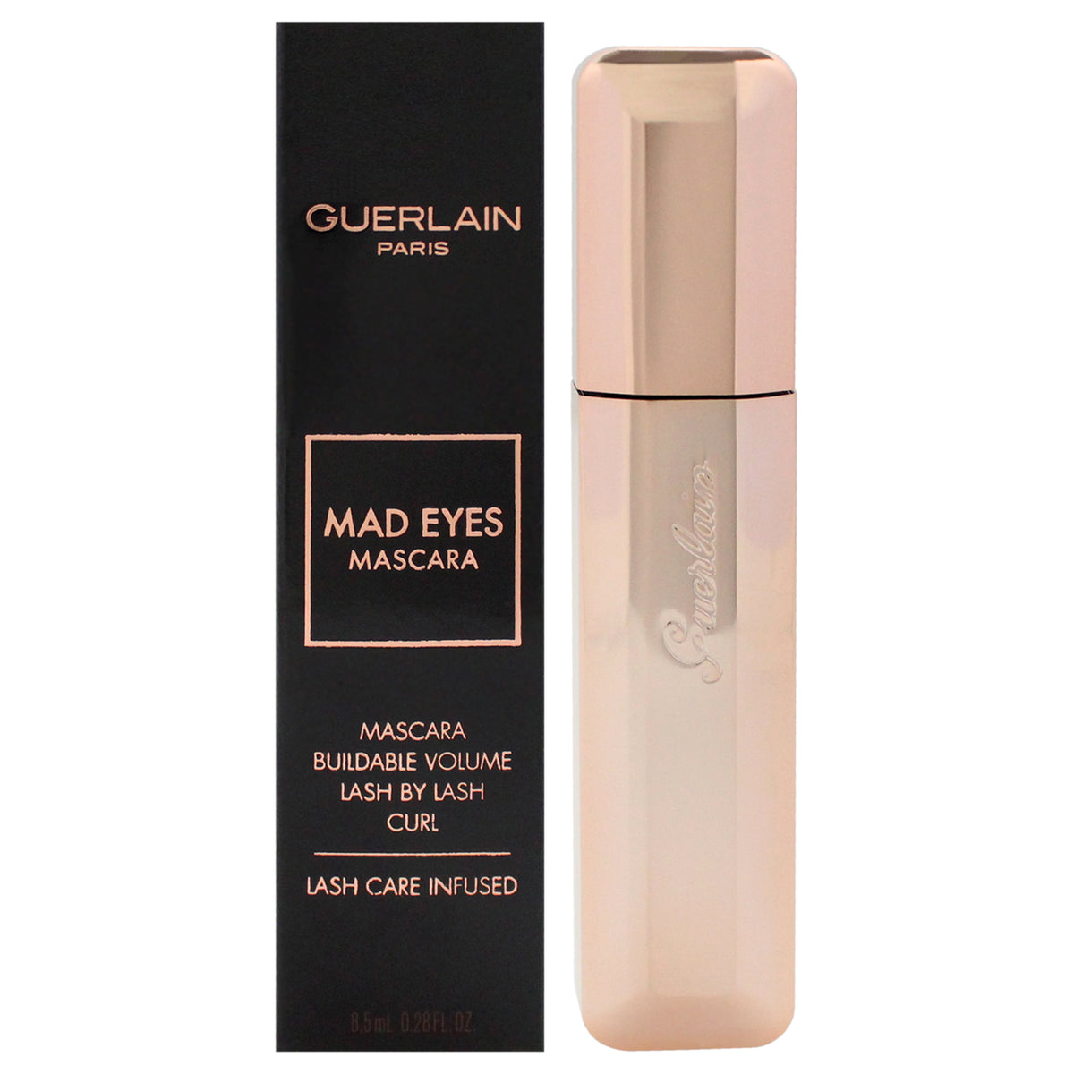 Mad Eyes Mascara - 01 Mad Black by Guerlain for Women - 0.28 oz Mascara