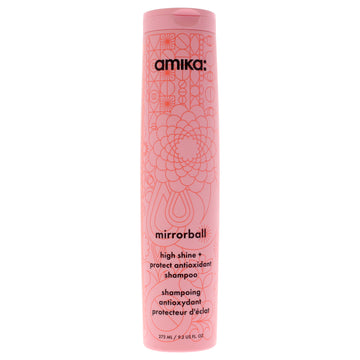 Mirrorball High Shine Plus Protect Antioxidant Shampoo by Amika for Unisex - 9.2 oz Shampoo