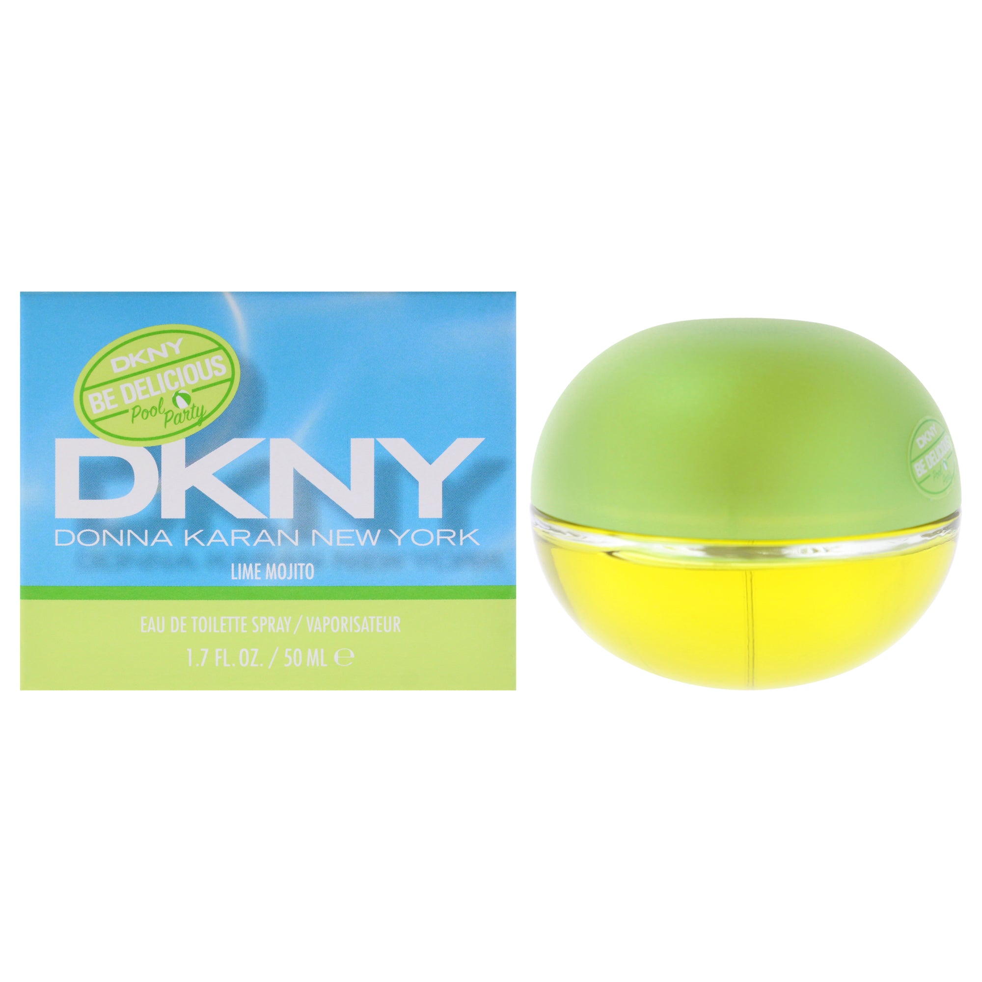 DKNY Be Delicious Pool Party - Lime Mojito by Donna Karan for Women - 1.7 oz EDT Spray