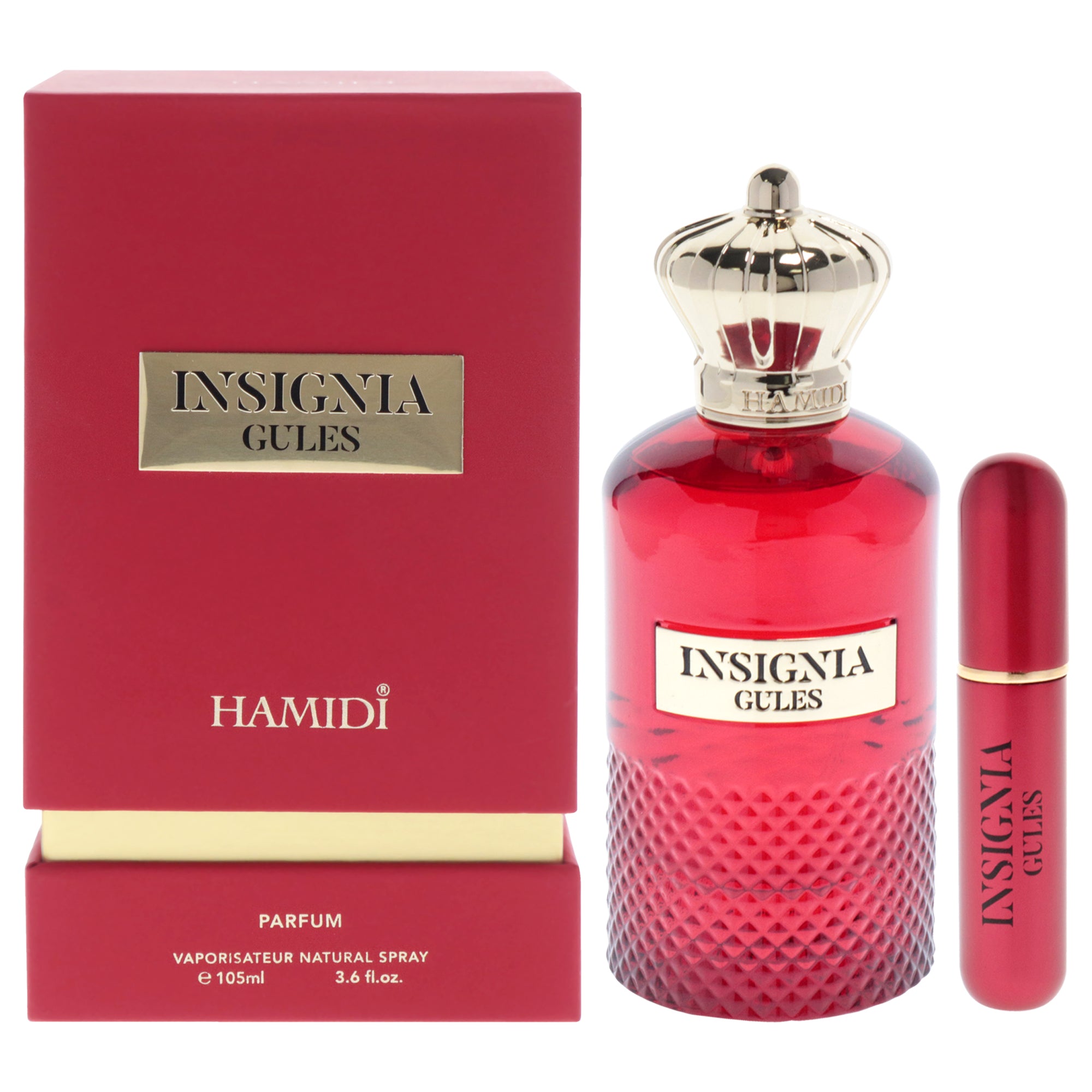 Insignia - Gules by Hamidi for Unisex - 3.6 oz Parfum Spray