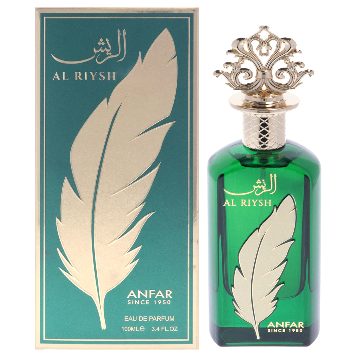 Al Riysh by Anfar for Unisex - 3.4 oz EDP Spray