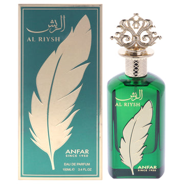 Al Riysh by Anfar for Unisex - 3.4 oz EDP Spray