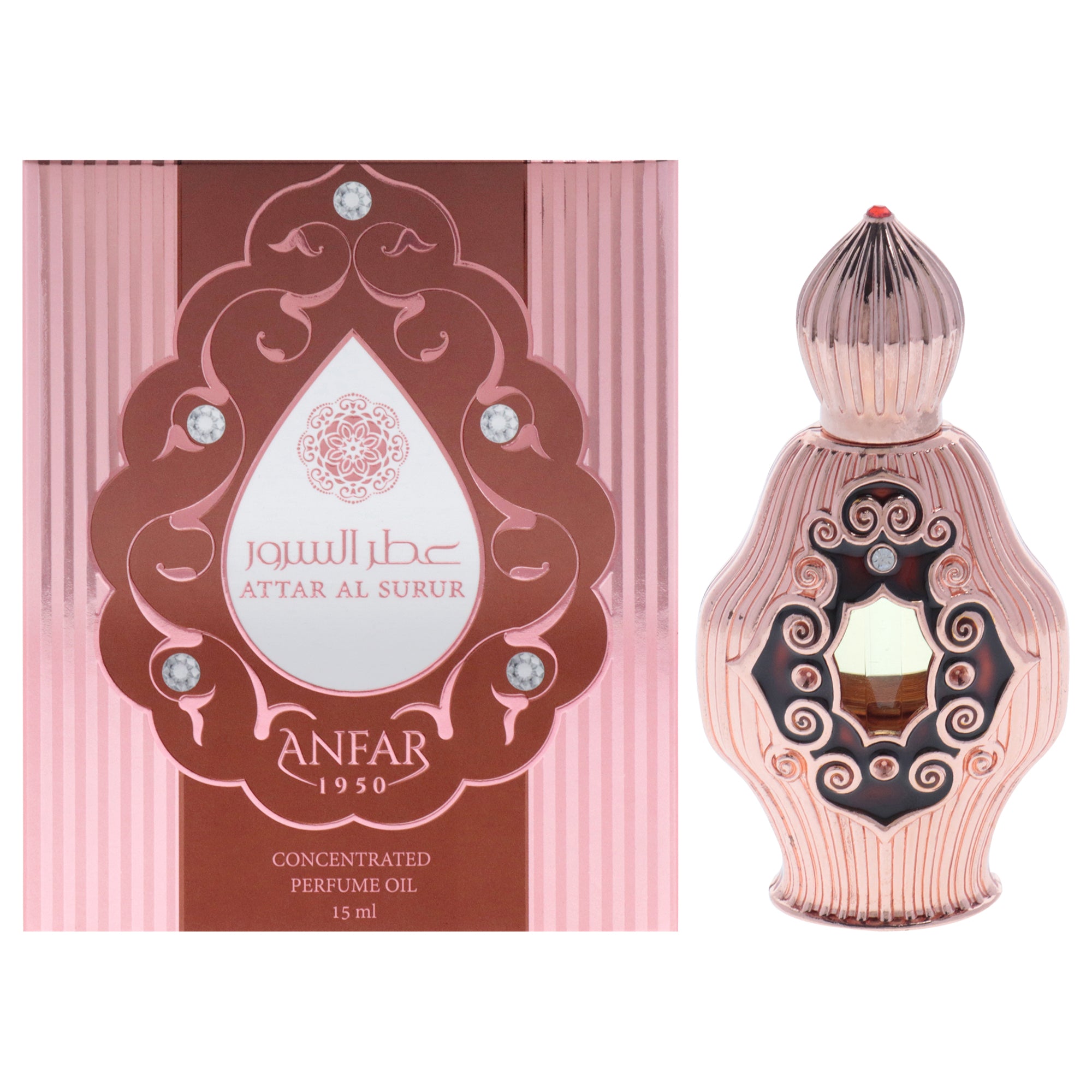 Attar Al Surur by Anfar for Women - 0.5 oz Concentrated Perfume Oil