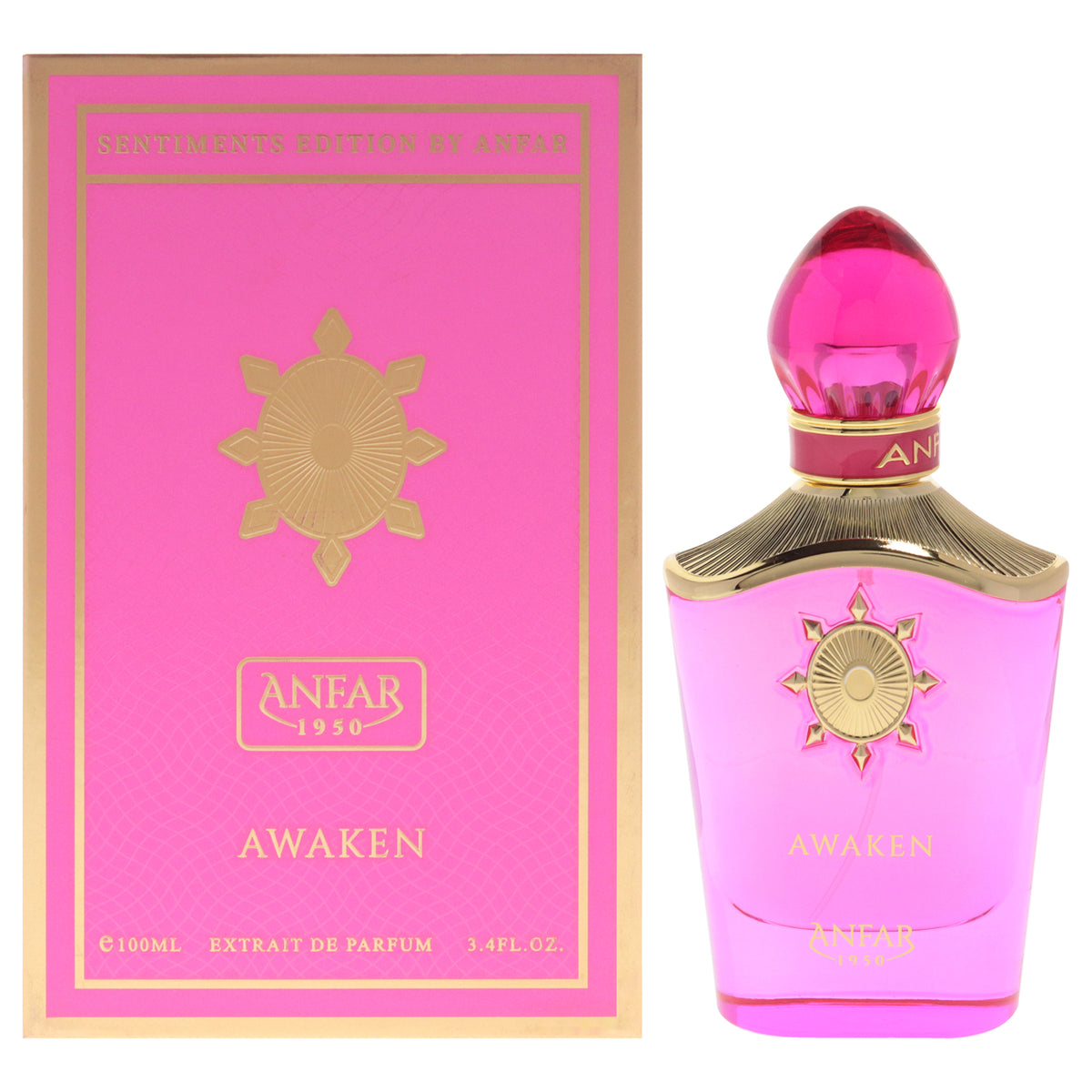 Sentiments Edition - Awaken by Anfar for Women - 3.4 oz Extrait De Parfum Spray