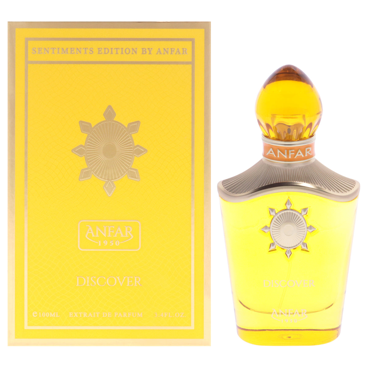 Sentiments Edition - Discover by Anfar for Men - 3.4 oz Extrait De Parfum Spray