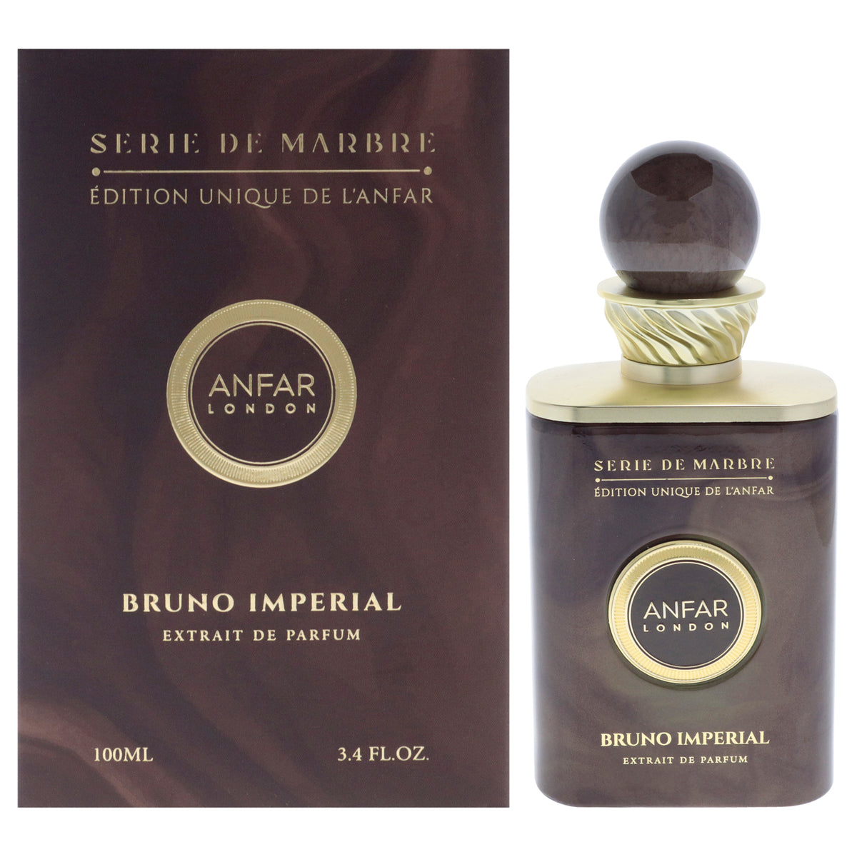 Serie De Marbre Edition - Bruno Imperial by Anfar for Men - 3.4 oz Extrait De Parfum Spray