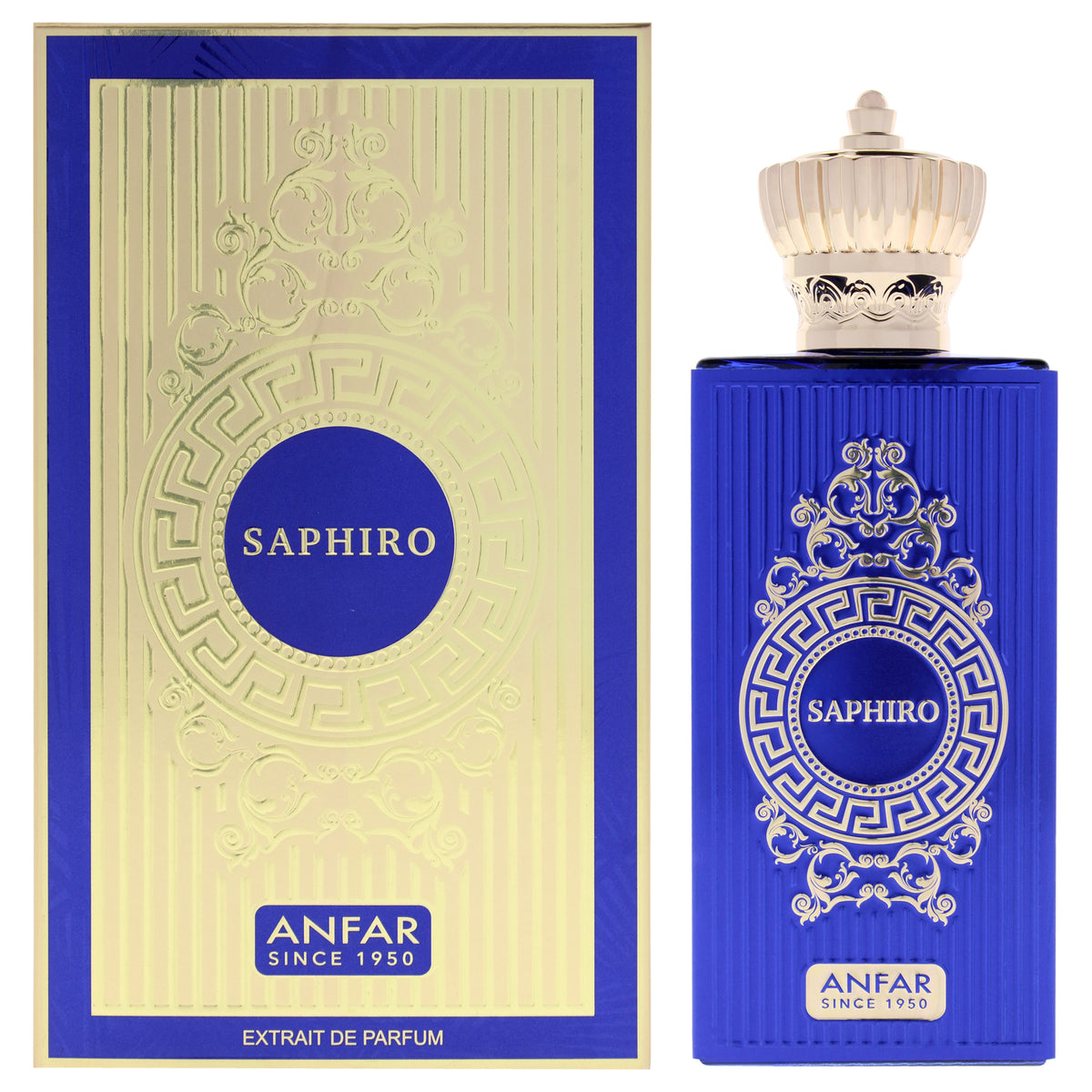 Saphiro by Anfar for Men - 2.04 oz Extrait De Parfum Spray