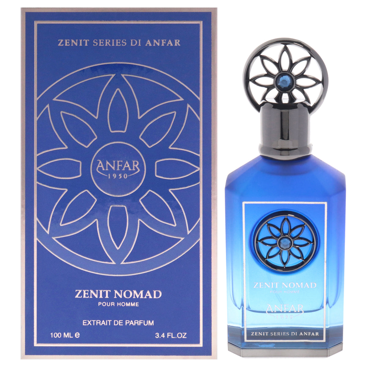 Zenit Series - Nomad by Anfar for Men - 3.4 oz Extrait De Parfum Spray