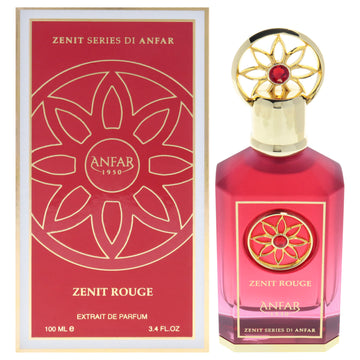 Zenit Series - Rouge by Anfar for Women - 3.4 oz Extrait De Parfum Spray