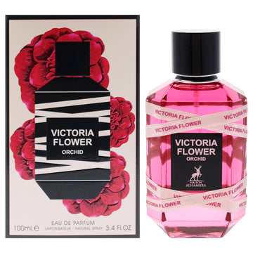 Victoria Flower - Orchid by Maison Alhambra for Women - 3.4 oz EDP Spray