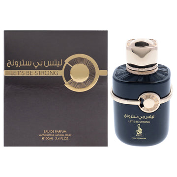 Lets Be Strong by Risala for Men - 3.4 oz EDP Spray
