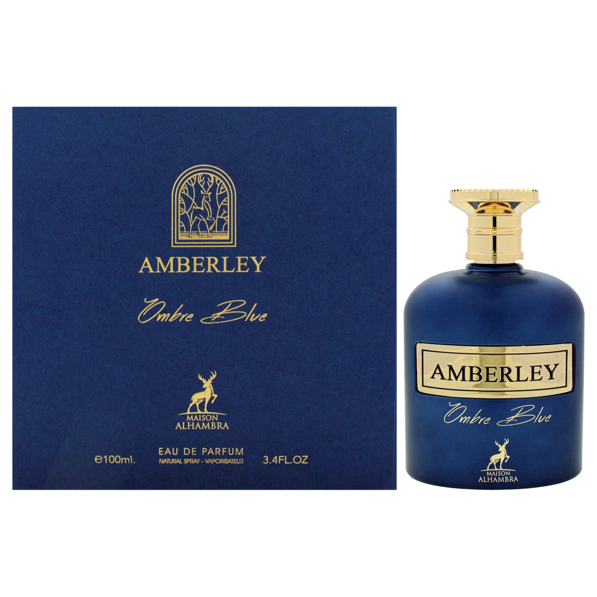 Amberley - Ombre Blue by Maison Alhambra for Unisex - 3.4 oz EDP Spray