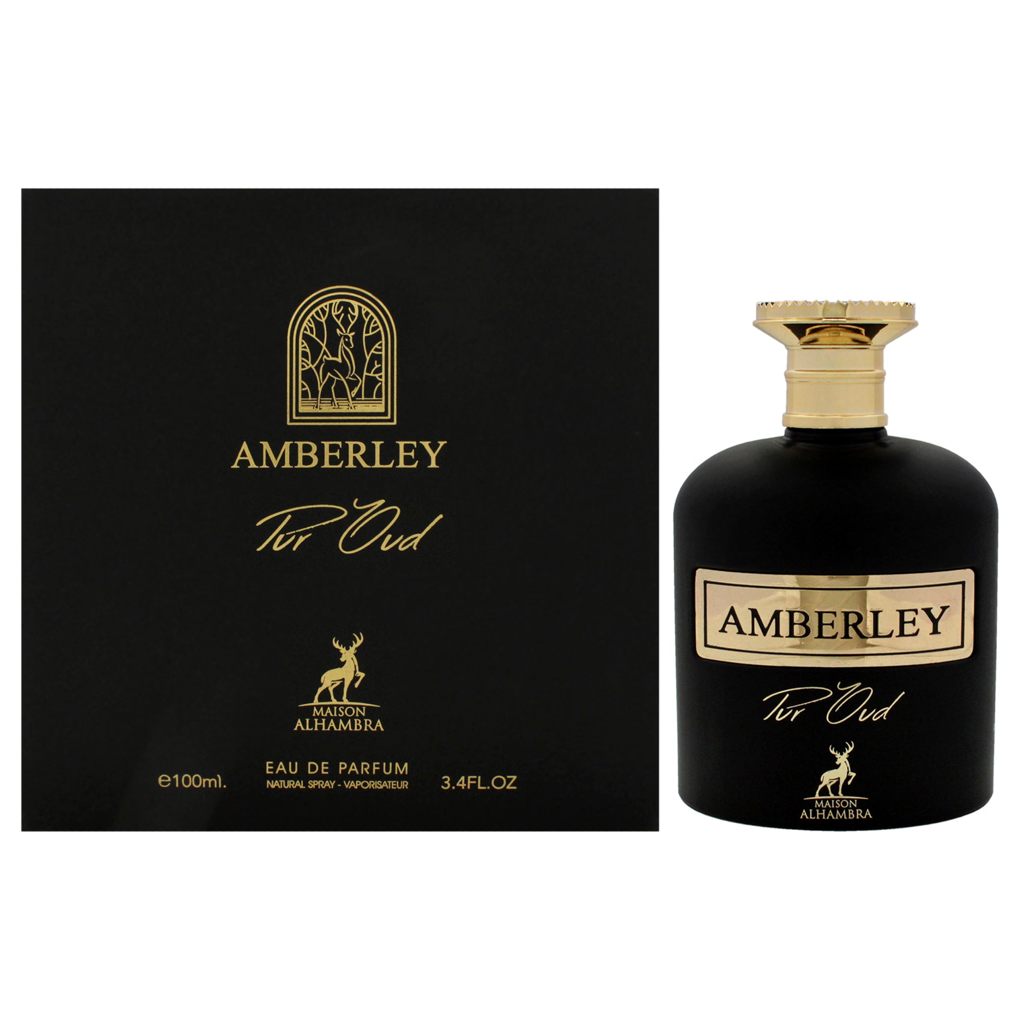 Amberley - Pur Oud by Maison Alhambra for Unisex - 3.4 oz EDP Spray