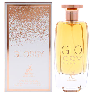 Glossy by Maison Alhambra for Women - 3.4 oz EDP Spray