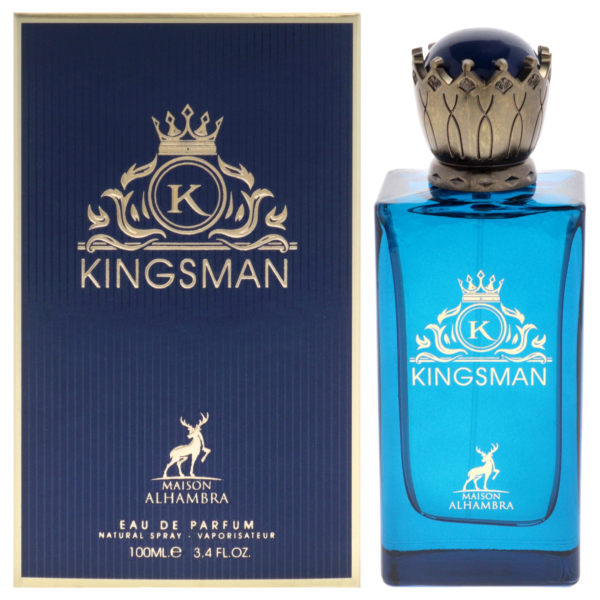 Kingsman by Maison Alhambra for Men - 3.4 oz EDP Spray