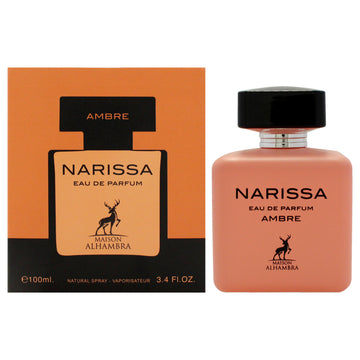 Narissa - Ambre by Maison Alhambra for Women - 3.4 oz EDP Spray
