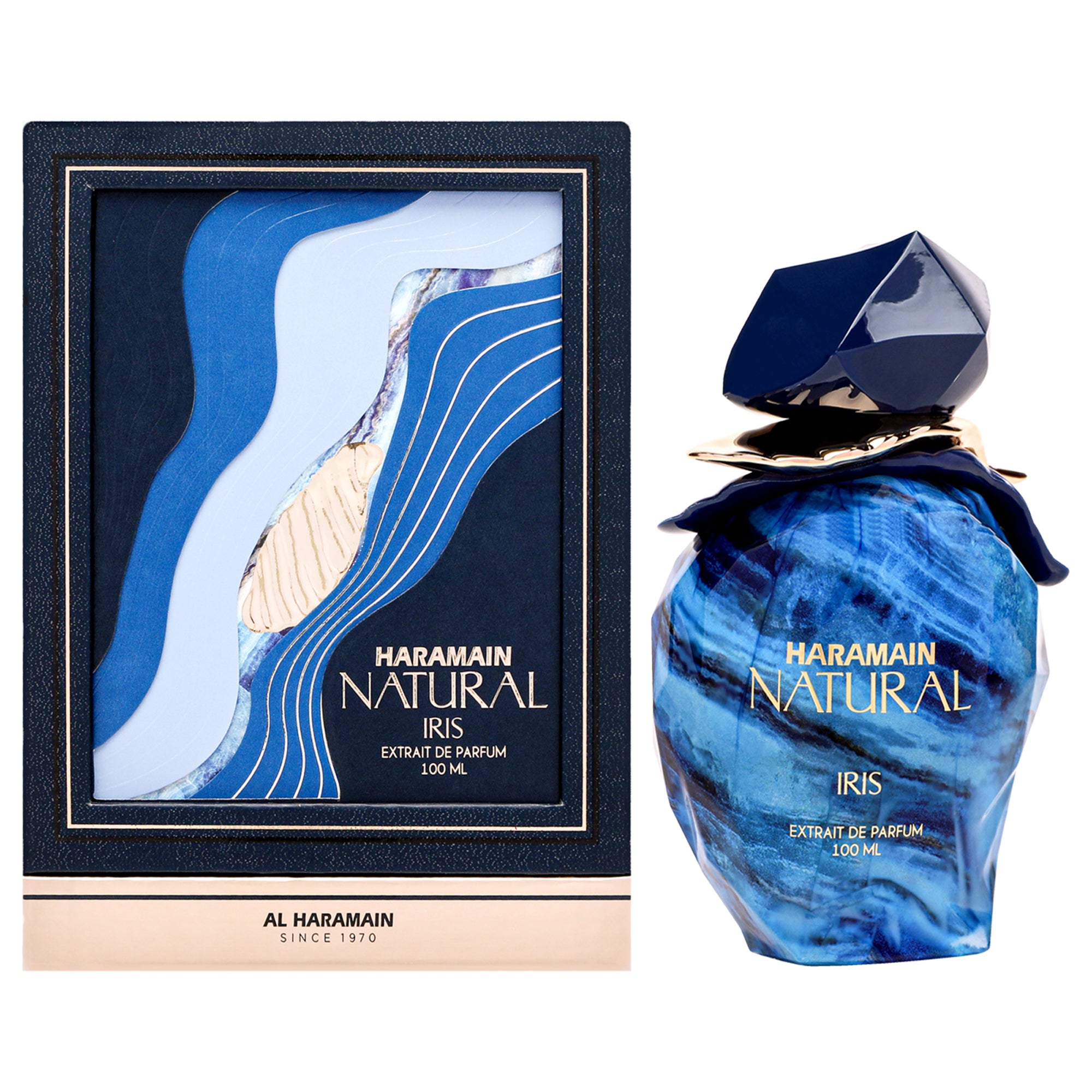 Natural - Iris by Al Haramain for Unisex - 3.33 oz Extrait De Parfum Spray