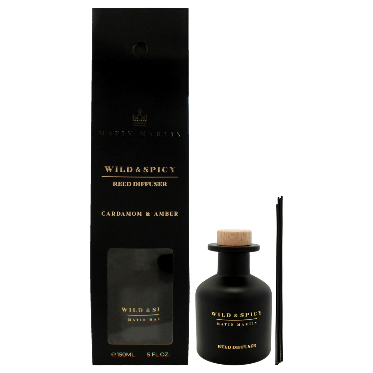 Reed Diffuser - Wild and Spicy by Matin Martin for Unisex - 5 oz Reed Diffuser