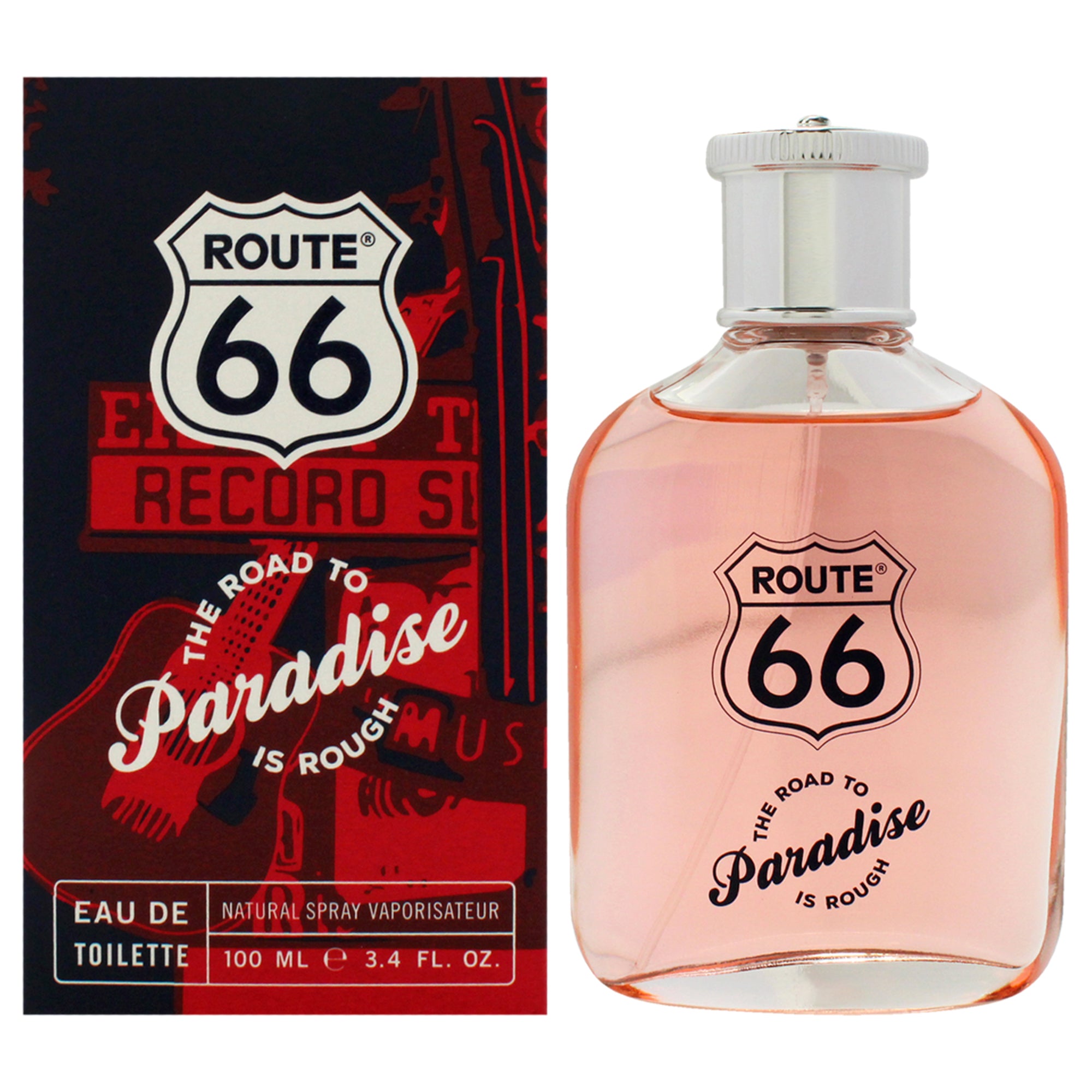 The Road To Paradise Is Rough by Route 66 for Men - 3.4 oz EDT Spray
