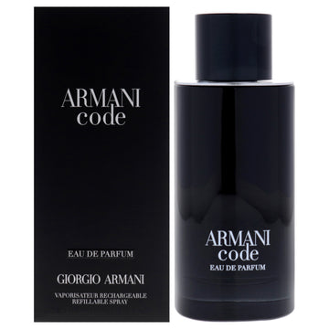 Armani Code by Giorgio Armani for Men - 4.2 oz EDP Spray (Refillable)