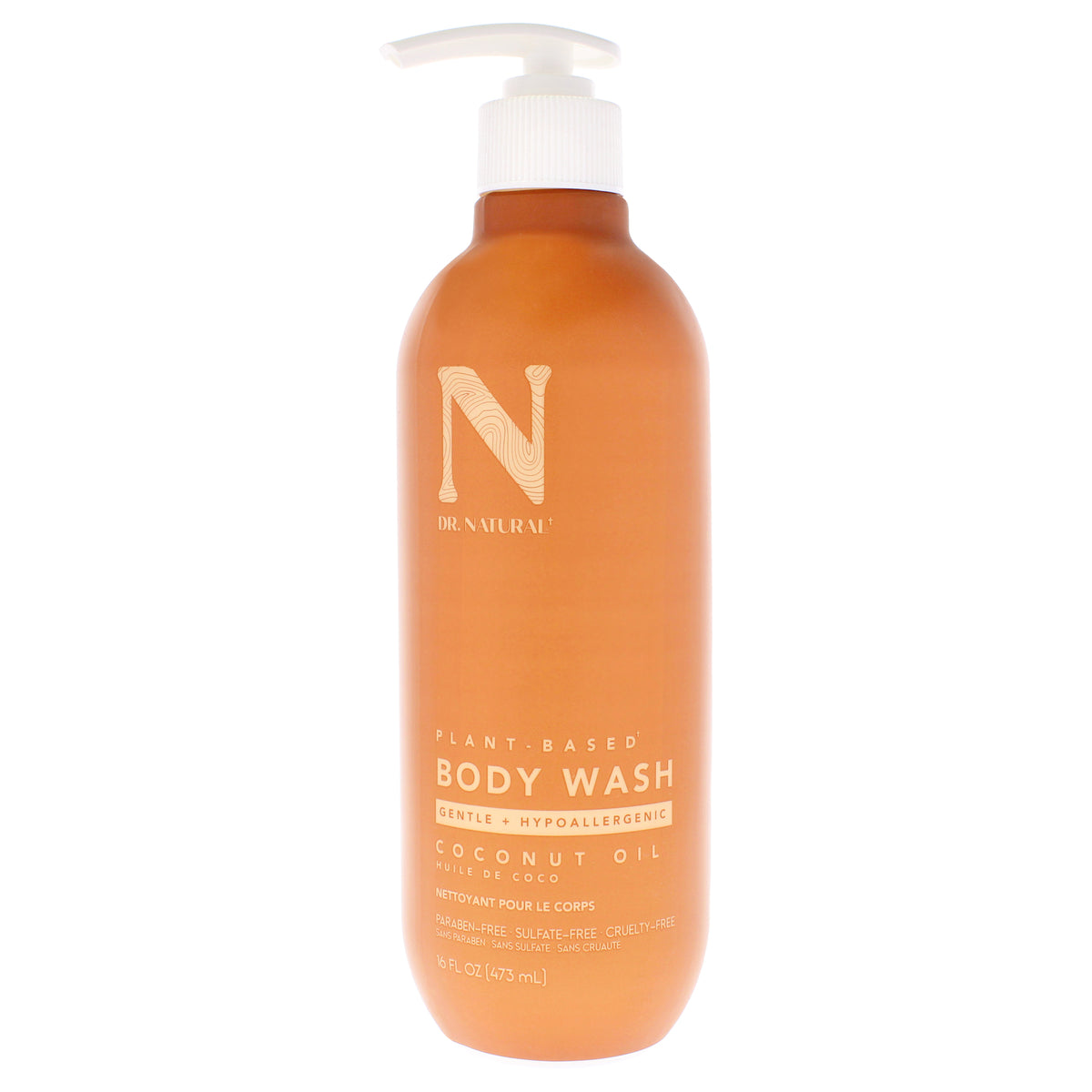 Body Wash - Coconut Oil by Dr. Natural for Unisex - 16 oz Body Wash