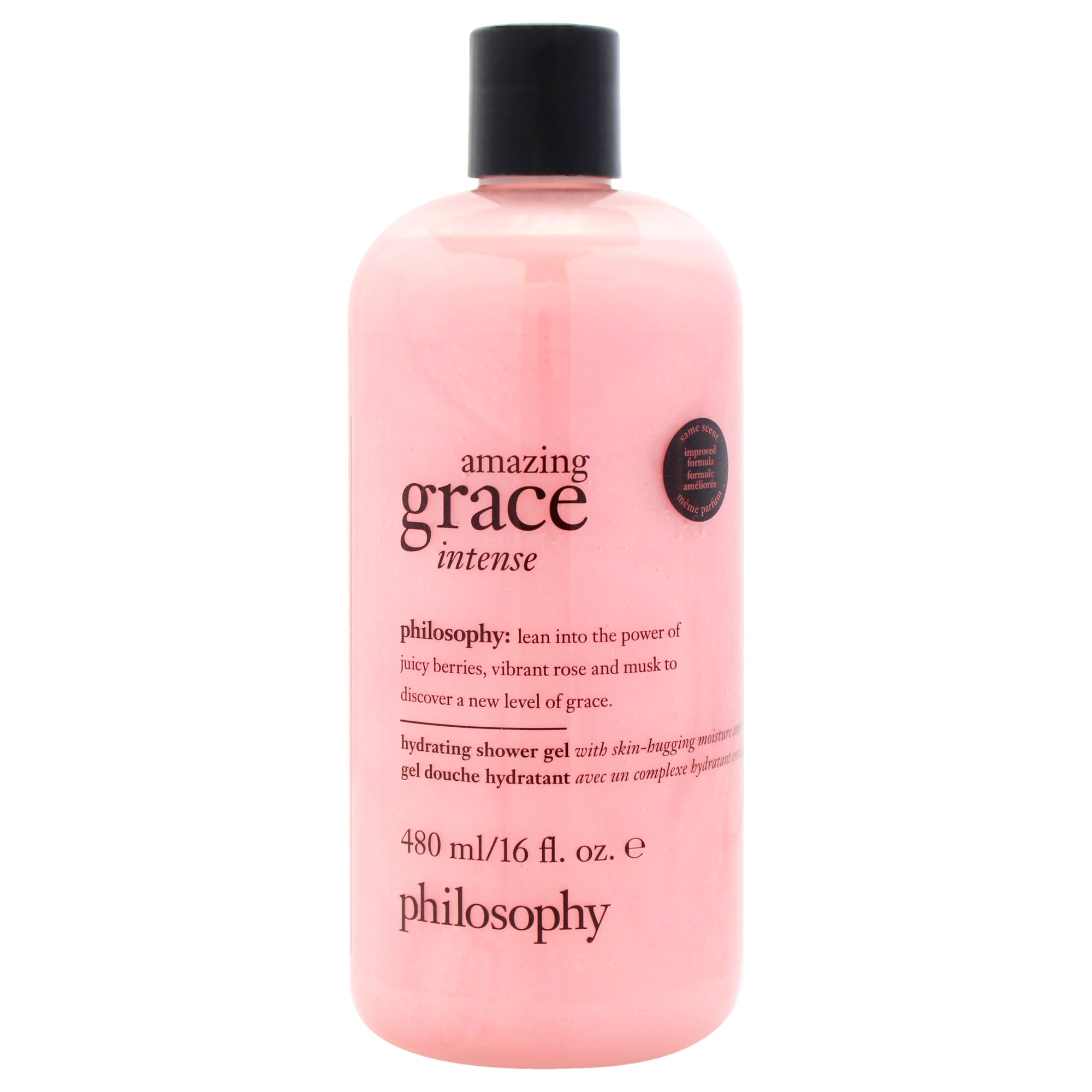 Amazing Grace Intense Hydrating Shower Gel by Philosophy for Unisex - 16 oz Shower Gel