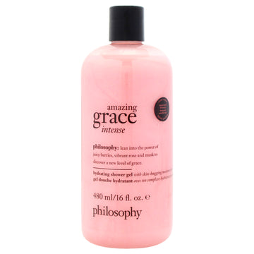Amazing Grace Intense Hydrating Shower Gel by Philosophy for Unisex - 16 oz Shower Gel