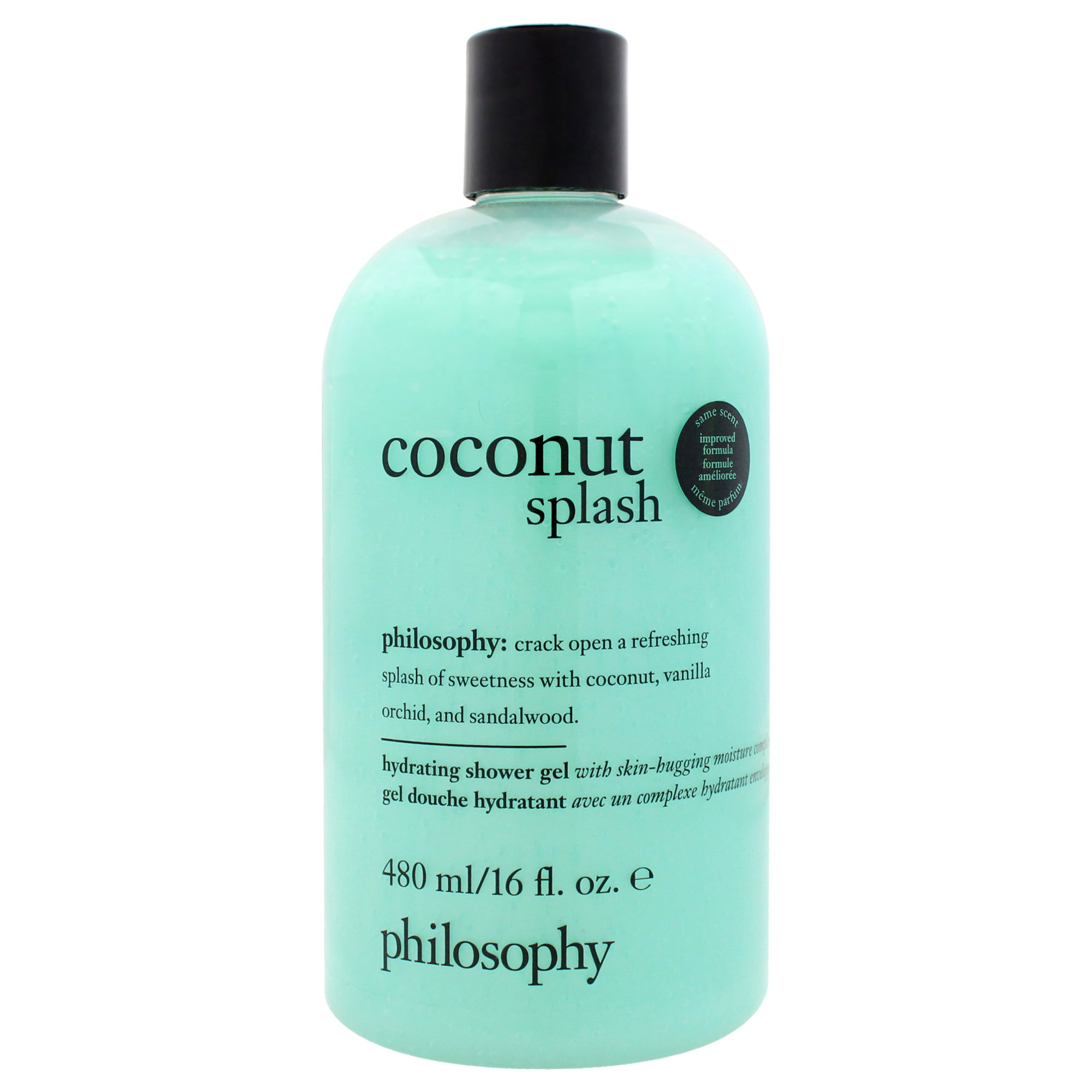 Coconut Splash Hydrating Shower Gel by Philosophy for Unisex - 16 oz Shower Gel