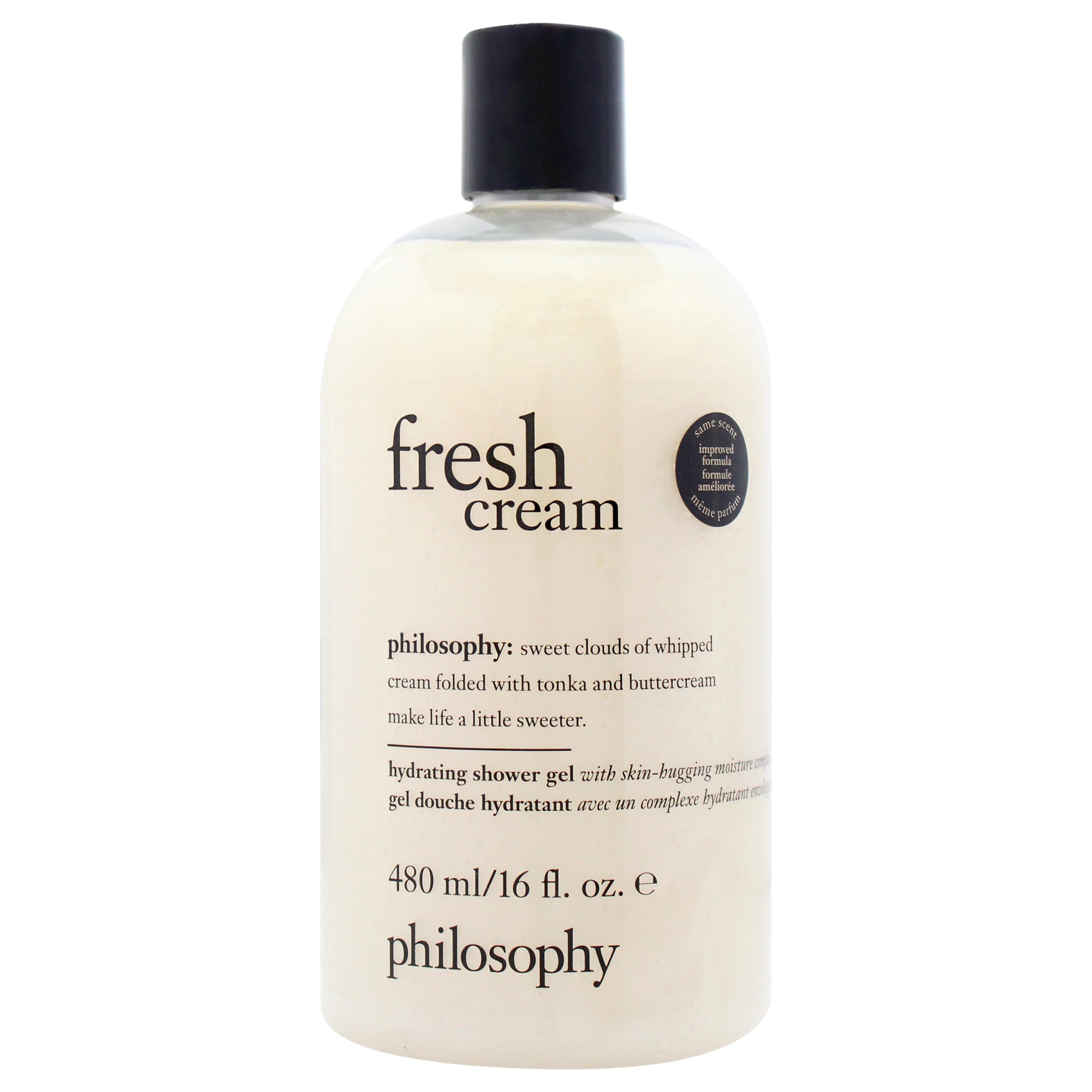 Fresh Cream Hydrating Shower Gel by Philosophy for Unisex - 16 oz Shower Gel