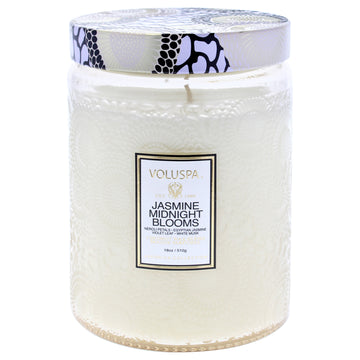 Japonica Collection Large - Jasmine Midnight Blooms by Voluspa for Unisex - 18 oz Candle