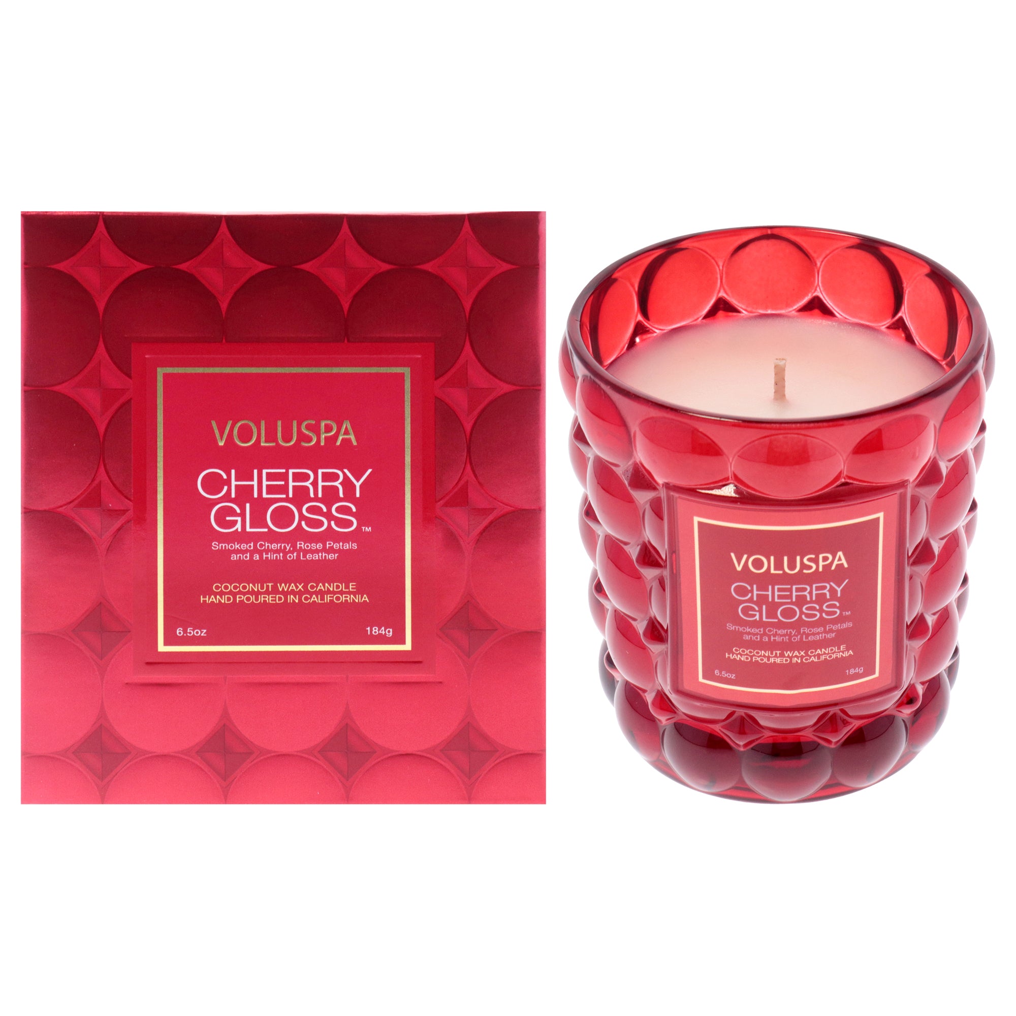Classic - Cherry Gloss by Voluspa for Unisex - 6.5 oz Candle