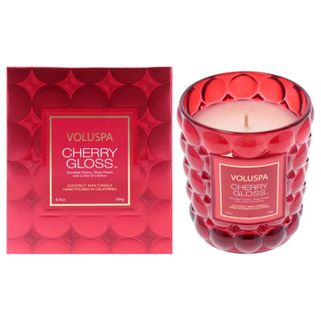 Classic - Cherry Gloss by Voluspa for Unisex - 6.5 oz Candle