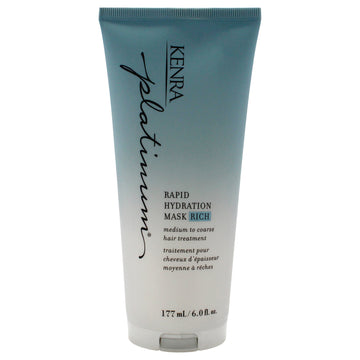 Platinum Rapid Hydration Mask Rich by Kenra for Unisex - 6 oz Mask