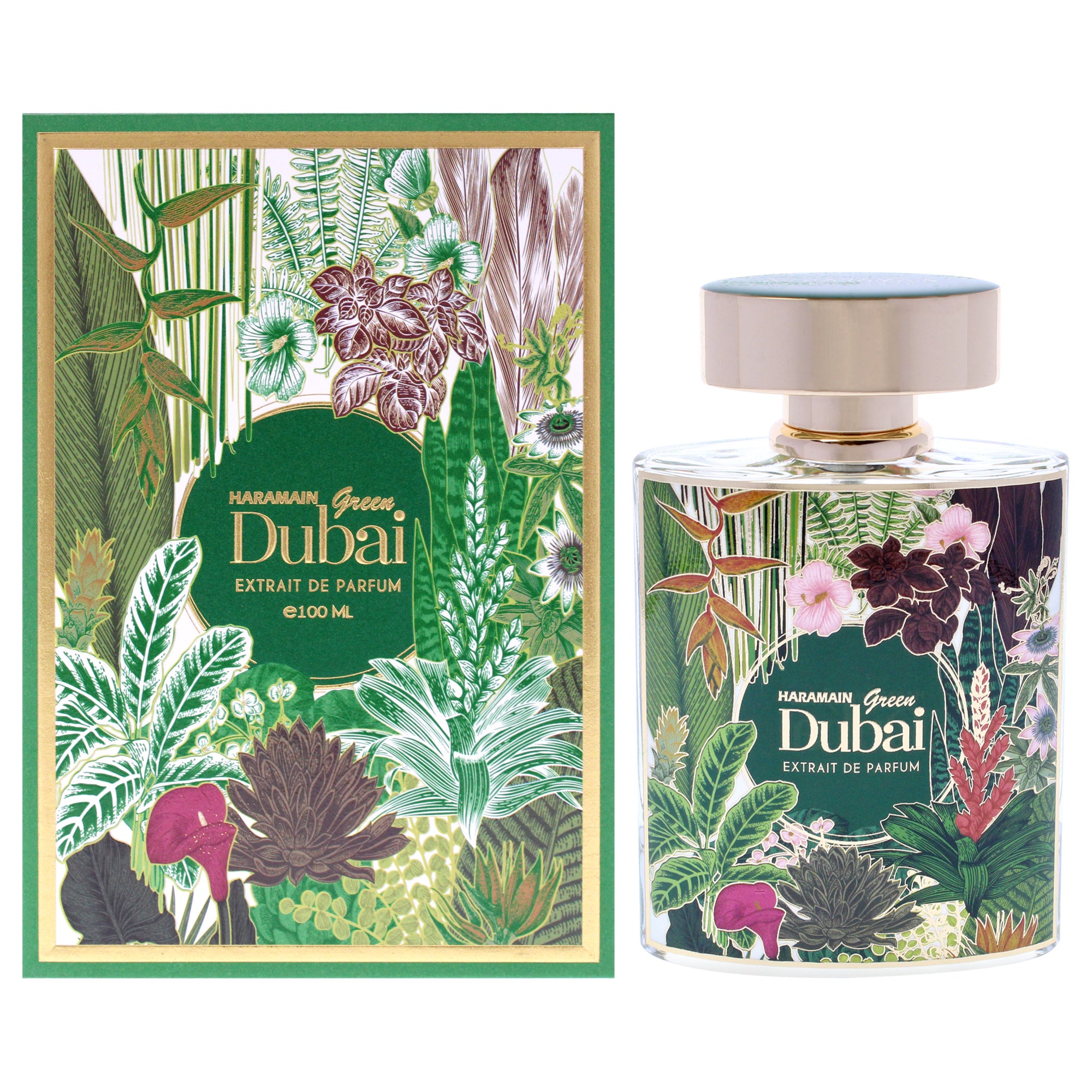 Green Dubai by Al Haramain for Unisex - 3.33 oz Extrait De Parfum Spray