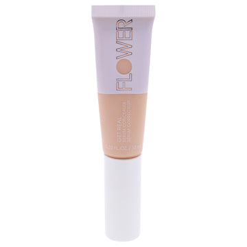 Get Real Serum Concealer - Porcelain by Flower Beauty for Women - 0.33 oz Concealer