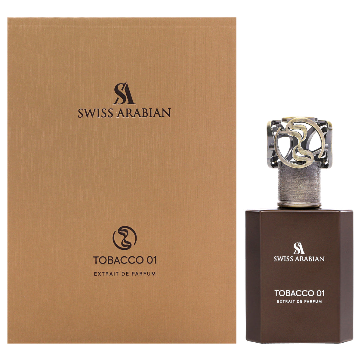 Tobacco 01 by Swiss Arabian for Unisex - 1.7 oz Extrait De Parfum Spray