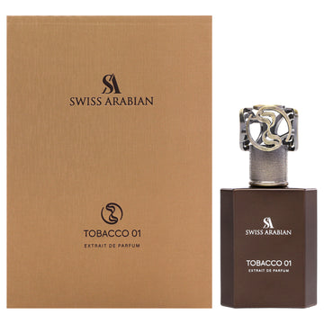 Tobacco 01 by Swiss Arabian for Unisex - 1.7 oz Extrait De Parfum Spray