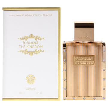 The Kingdom by Lattafa for Men - 3.4 oz EDP Spray