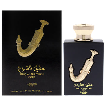 Pride - Ishq Al Shuyukh Gold by Lattafa for Women - 3.4 oz EDP Spray