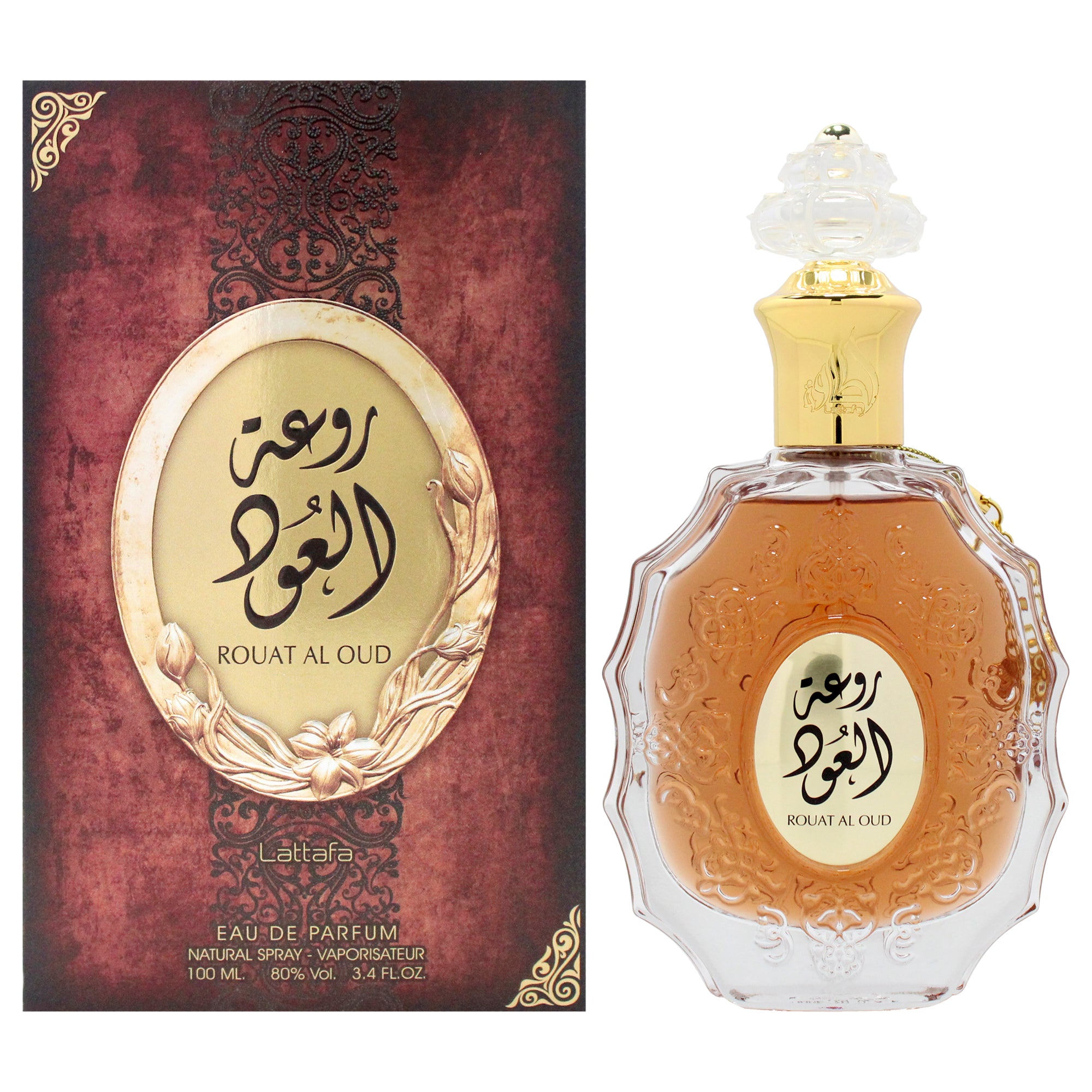 Rouat Al Oud by Lattafa for Unisex - 3.4 oz EDP Spray